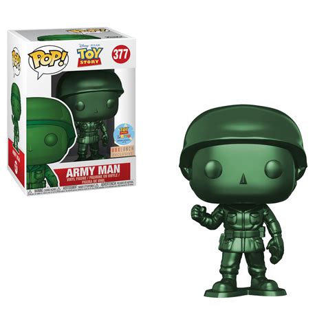 box lunch metallic army man pop|Coming Soon: BoxLunch Exclusive Metallic Army Man .